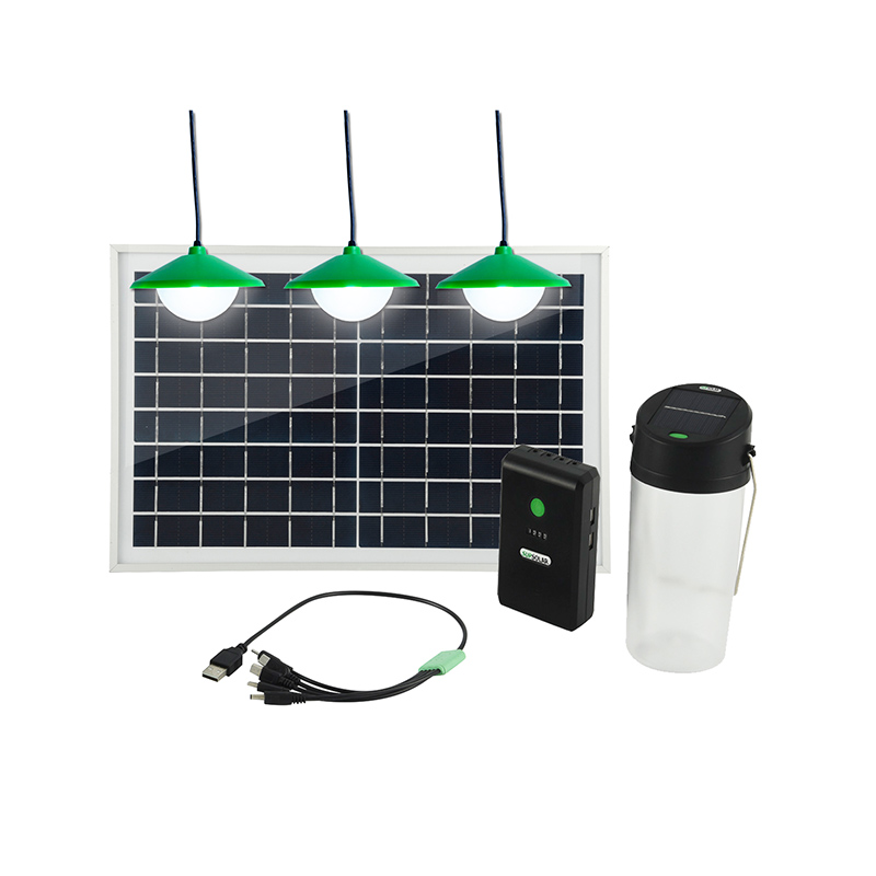 Kit de iluminat cu energie solară